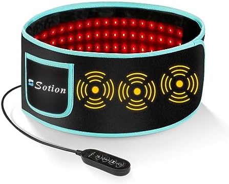Heating Pad with Massager for Back, Lower Back Massager FSA Eligible HSA Rechargeable Wireless Electric, Birthday Gifts for Women Men Mom Dad Seniors 3 Heat Auto-Off