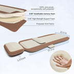 Full Body Vibration Massage Mat with Heat, Adjustable Lumbar Support, Massage Pad for Bed, Sofa & Recliner, Full Body Massage Pad for Home Relaxation and Everyday Comfort, Gift for Father & Mom