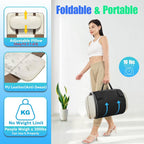 Comrelax 3D Full Body Stretch & Lumbar Traction Massage Mat with Heat, 4 Modes, Foldable